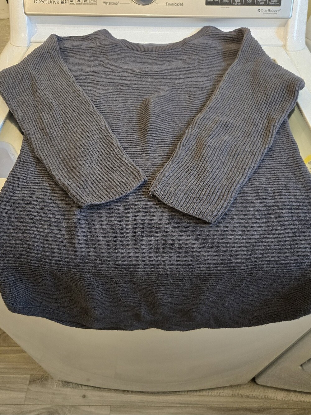 Women's Ricki's Ribbed Crewneck Sweater - Gray